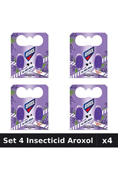 Aroxol Set 4 Produse Anti-Insecte - Pastile/Spirale Anti-Insecte