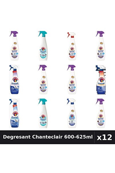 Chanteclair Set 12 Degresant Universal 600-625ml - Lavanda, Anti-Miros, Marsi...