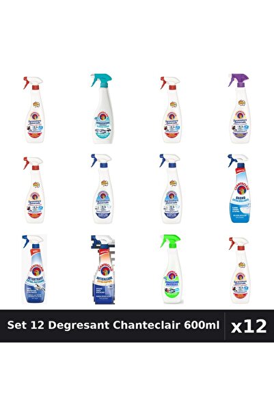 Chanteclair Set 12 Degresant Universal 600ml - Anti-Miros, Bicarbonat, Extra ...