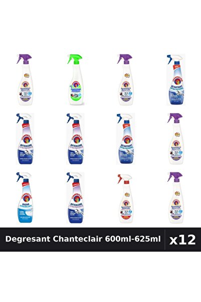 Chanteclair Set 12 Degresant Universal 600ml-625ml - Lavanda, Lămâie, Marsili...