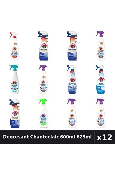 Chanteclair Set 12 Degresant Universal 600ml-625ml - Lavanda, Lamaie, Marsilia