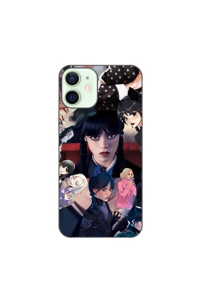 OEM Husa compatibila cu Apple iPhone 12 Mini Silicon Gel Tpu Model Colaj Scen...