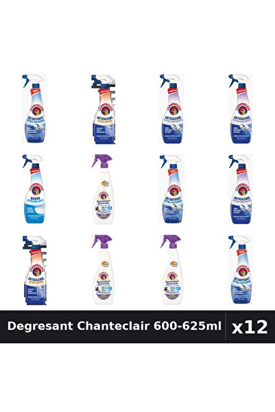 Chanteclair Set 12 Degresant Universal 600-625ml - Lavanda, Mosc, Extra Puternic