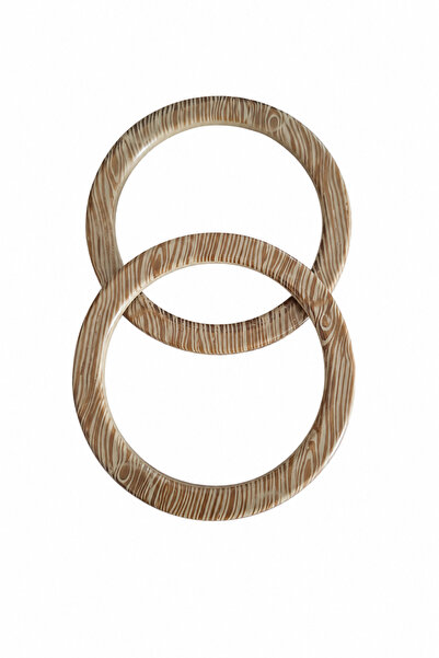 Nildenhobim Bag Handle for Knitted Bags - Diameter: 12.cm (Beige Color)