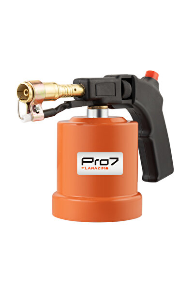 Lawazim Pro7 Gas Lighter Gun with Flame Control Knob - Portable Gas Torch for...