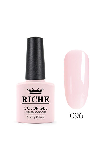 OEM Ojă semipermanentă Riche 096, Roz, 7.3 ml
