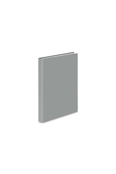 VauPe Caiet mecanic VP, copertă rigidă din PP, 4 inele, 25 mm, 067 gri
