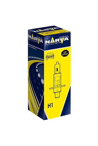 Narva Bec halogen H1, 12V, 55W - Standard Cutie x1 bucata