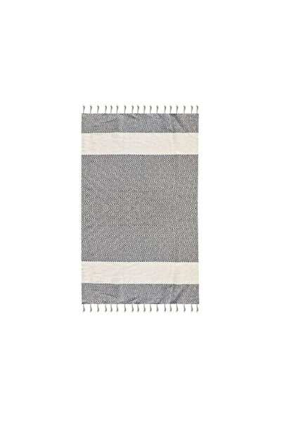 OEM Prosop Premium Hamam Gri Romburi pentru Plaja 180x100cm