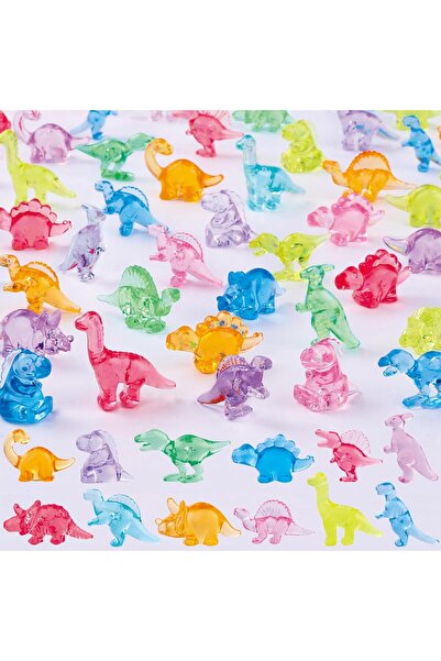 Arabest 120-Piece Mini Dinosaur Figurines,12 Styles,Tiny Resin Animals,Small ...