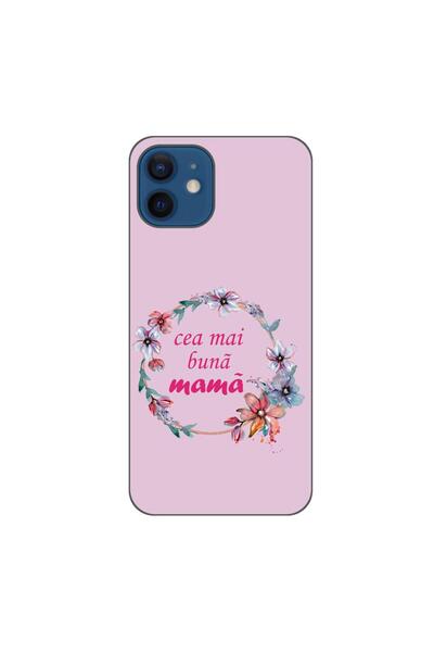 OEM Husa compatibila cu Apple iPhone 12 Silicon Gel Tpu Model Cea Mai Buna Mama