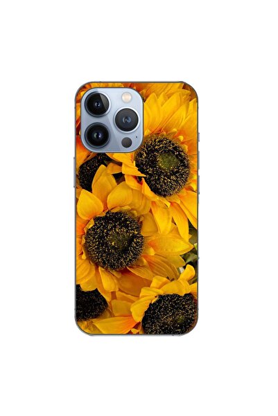 OEM Husa compatibila cu Apple iPhone 13 Pro Silicon Gel Tpu Model Floarea Soa...