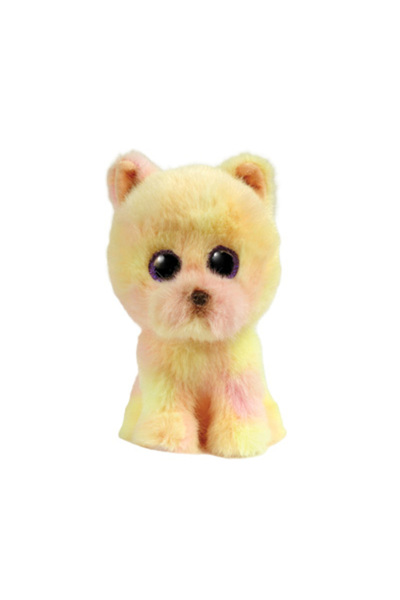 TY ΤΥ Χνουδωτό Beanie Boos Σκύλος Πομεράνιαν σε ανοιχτό κίτρινο χρώμα 15εκ