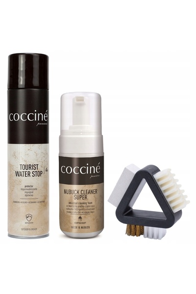 Coccine Kit de ingrijire incaltaminte, Coccine, Pentru piele intoarsa si nabu...
