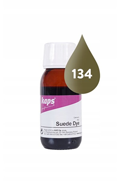 kaps Vopsea pentru pantofi, Kaps, Pentru piele intoarsa/nubuck, 50ml, Verde m...