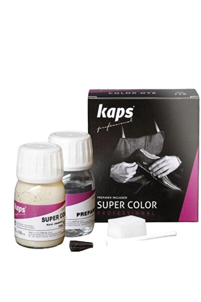 kaps Vopsea pantofi, Kaps, Pentru piele, 50 ml, Negru