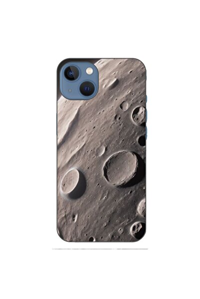 OEM Husa compatibila cu Apple iPhone 13 Silicon Gel Tpu Model Moon Surface