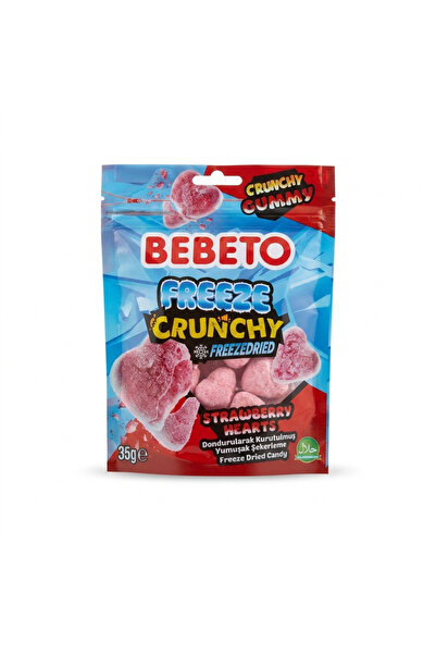 BEBETO Freeze Crunchy Strawberry Heart ( Çilek Kalp )