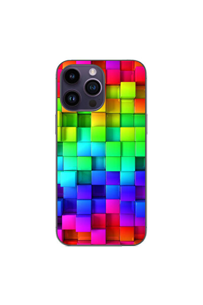 OEM Husa compatibila cu Apple iPhone 14 Pro Max Silicon Gel Tpu Model Colorfu...