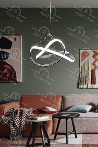Elektroyou Efsane Modern Beyaz Power Ledli Avize