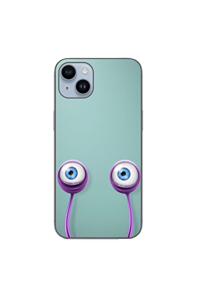 OEM Θήκη συμβατή με Apple iPhone 14 Plus Σιλικόνης Gel TPU με σχέδιο Μάτια Σα...