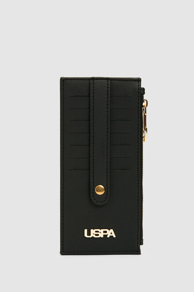 U.S. Polo Assn. Women's Black Wallet 50324861-Vr046