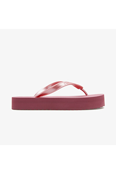 Calvin Klein Women's Comfortable Sole Leather Ck Pattern Daily Use Purple Sli...
