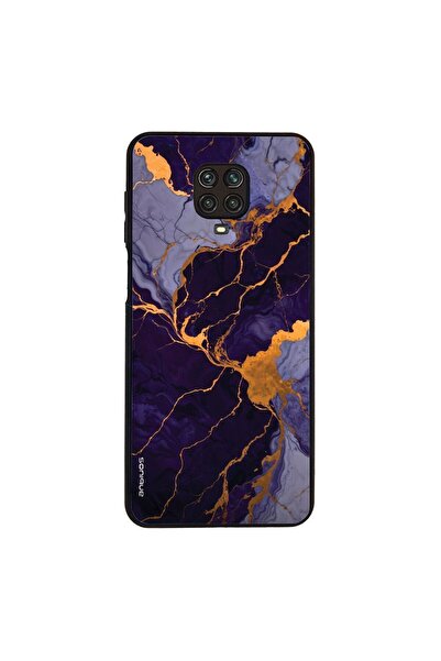 Sonique Θήκη Marble Series για Xiaomi Redmi Note 9S/9 Pro Μωβ