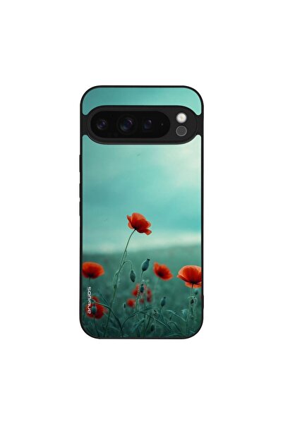 Sonique Θήκη Sunset in Eden Series για Google Pixel 9 Pro XL 5G Scarlet Poppy