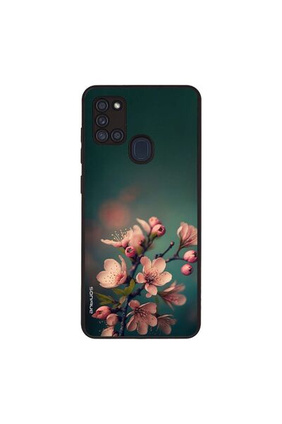 Sonique Θήκη Sunset in Eden Series για Samsung Galaxy A21s Almond Blossom
