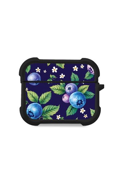 Sonique Θήκη Σιλικόνης Fruit Series για AirPods Pro / Pro 2 Μύρτιλο 01