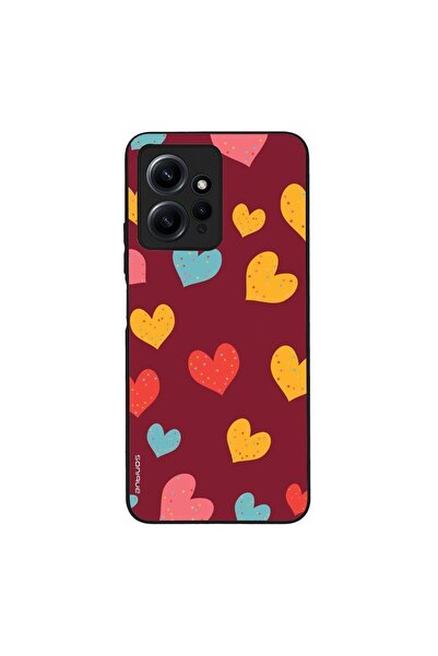 Sonique Θήκη Heart Series για Xiaomi Redmi Note 12 4G Μπορντώ
