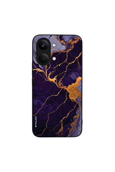 Sonique Θήκη Marble Series για Xiaomi Poco X8 Pro Max 5G Μωβ