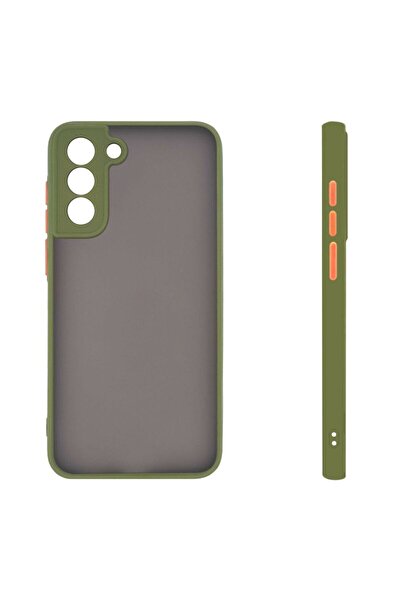 Sonique Θήκη Σιλικόνης Color Button Bumper Samsung Galaxy S21 Plus Πράσινο Αν...