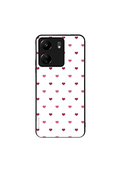 Sonique Θήκη Heart Series για Xiaomi Redmi 13C 4G / Poco C65 4G Λευκό 01