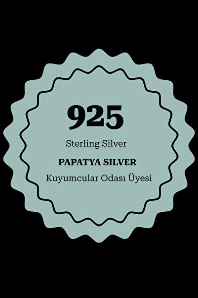 Papatya Silver 925 Ayar Gümüş Özel Tasarım Charm Çeşitleri.rose.gold.rodaj Renk Seçeneği