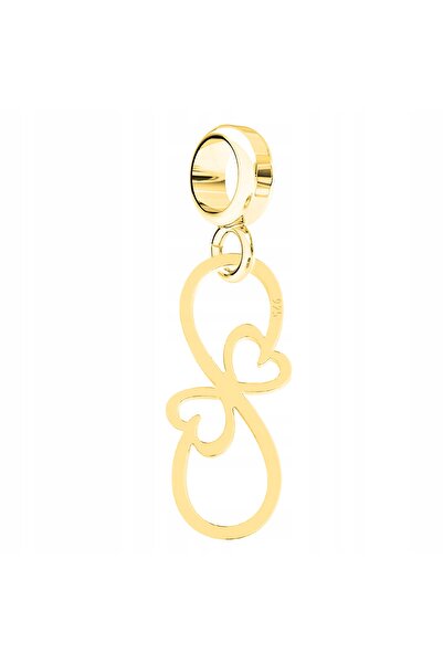 Larezo Charm, Model Inimioare Infinite, Semnul Infinitului, Inaltime 17mm, Cu...