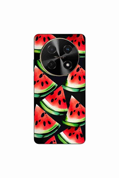 OEM Husa compatibila cu Huawei Nova 12i Silicon Gel Tpu Model Watermelon Slices