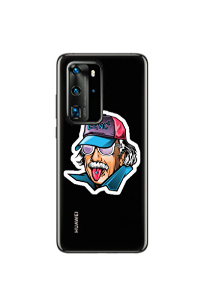 Other Huawei P40 Pro Einstein Transparent Silicone TPU Θήκη
