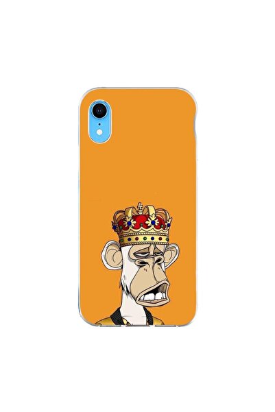 OEM Husa compatibila cu Apple iPhone XR Silicon Gel Tpu Model NFT Royal Ape