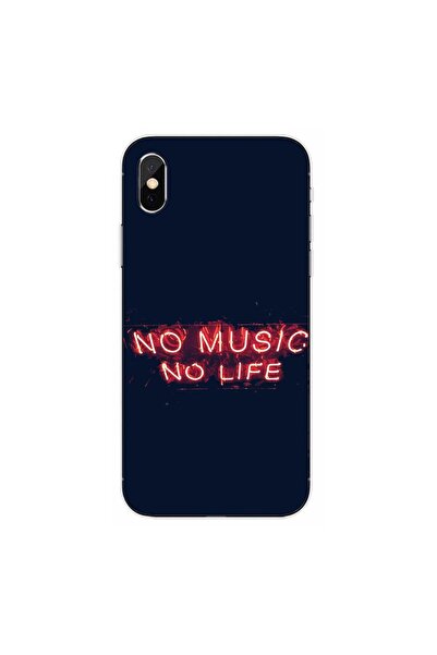 OEM Θήκη συμβατή με Apple iPhone X από σιλικόνη gel TPU, με την επιγραφή  "No...
