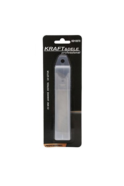 Kraft&dele Set lame de rezervă pentru cutter, Kraft&Dele, 25mm, 10 bucăți, KD...