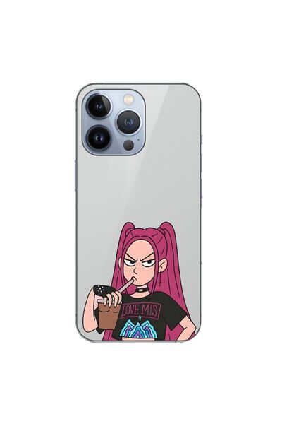 OEM Husa compatibila cu Apple iPhone 13 Pro Silicon Model KPop Demon Hunters ...
