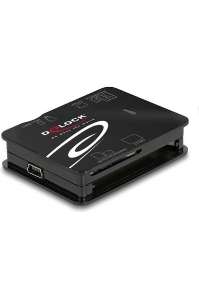 DELOCK Αναγνώστης καρτών USB 2.0 για m/i/c/r/o/S/D/M/e/m/o/r/y/S/t/i/c/k/ Κωδ...