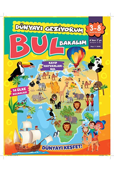 Turkuvaz Dergi DÜNYAYI GEZİYORUM BUL BAKALIM 26