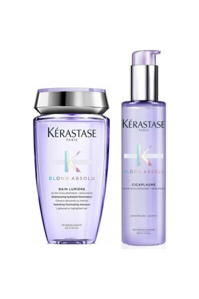 Kerastase Blond Absolu Bain Lumiere 250 ml & Cicaplasme Serum 150ml