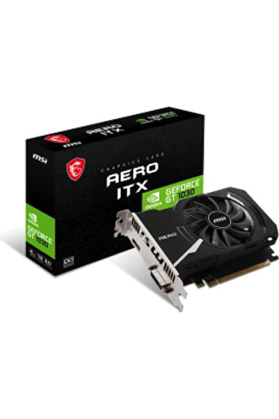 MSI GeForce GT 1030 4GB GDDR4 AERO ITX 4GD4 OC Κάρτα Γραφικών Κωδικός: 912-V8...