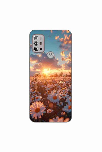 OEM Husa compatibila cu Motorola Moto G10, G30 Silicon Gel Tpu Model Rasarit ...
