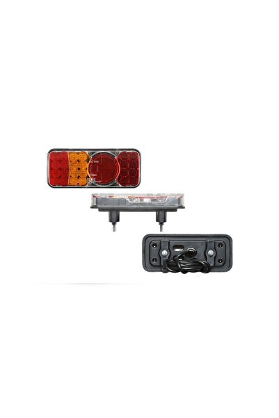 RapidAuto Lampa auto BestAutoVest pentru remorca cu leduri, stanga, 12/24V, 2...