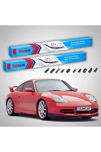 TEAMCAR Lamele ștergătoare Porsche 911 GT3 996 1999-2005 |   Set frontal plat...